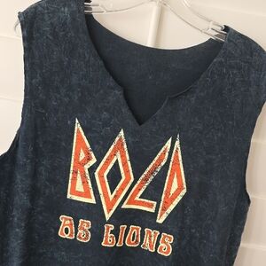 Bold AS Lions Sleeveless Top